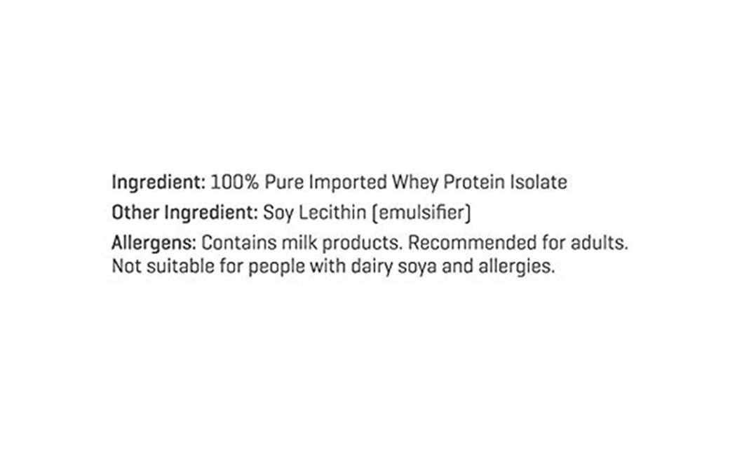 Bulkamino Whey Protein Isolate    Pack  1 kilogram